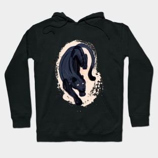 Painterly Panther Hoodie